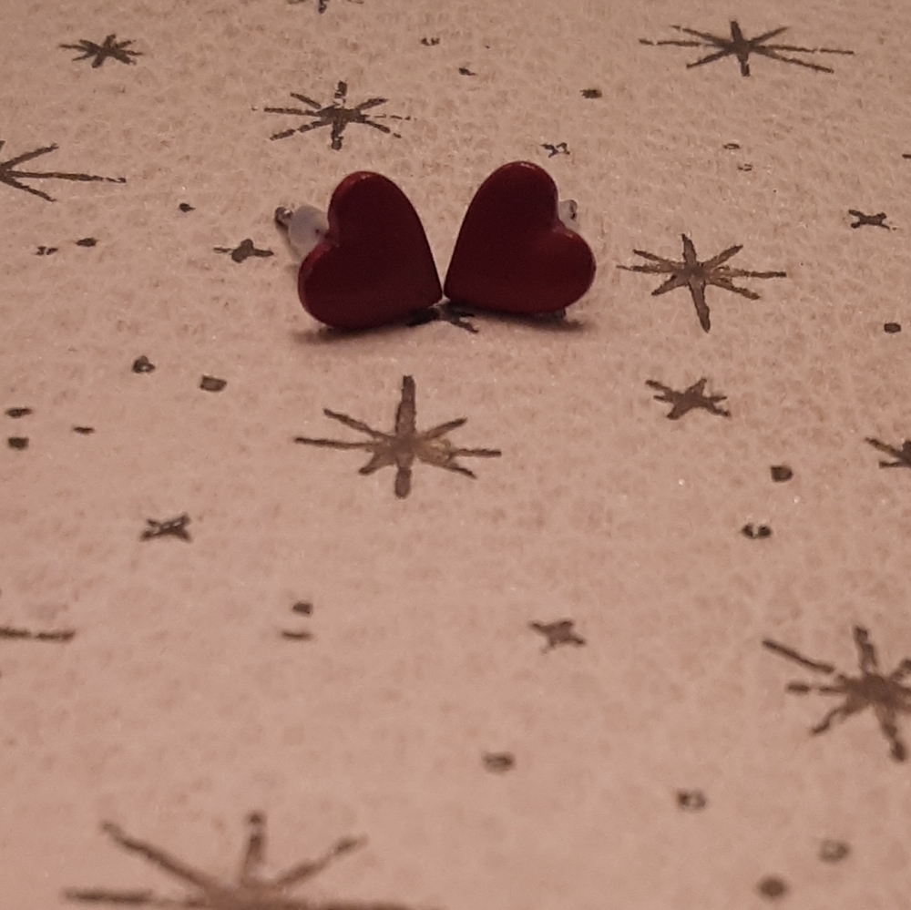Heart earrings